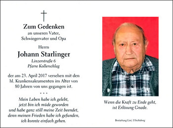 Johann Starlinger