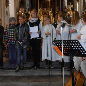 (von links nach rechts) Armin Altmann, Simon Schmidauer, Marco Chloupek, Valentina Berger, Nadine Lehner, Evelyn Lauber, Marlene Wakolbinger, Sophie Kagerer, Katharina Wakoblinger