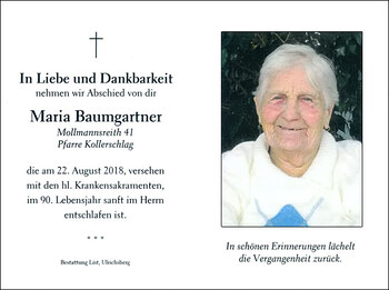 Maria Baumgartner