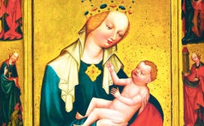 Mariendarstellung Hohenfurt © Zisterzienserabtei Vyšší Brod/Bohumil Kostohryz, Boshua